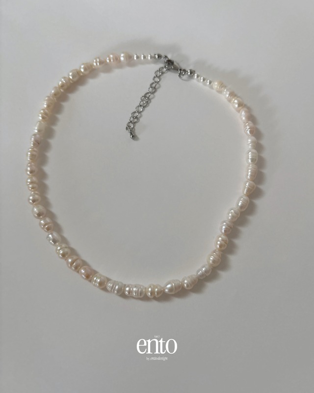 (#0156) mellow grain necklace