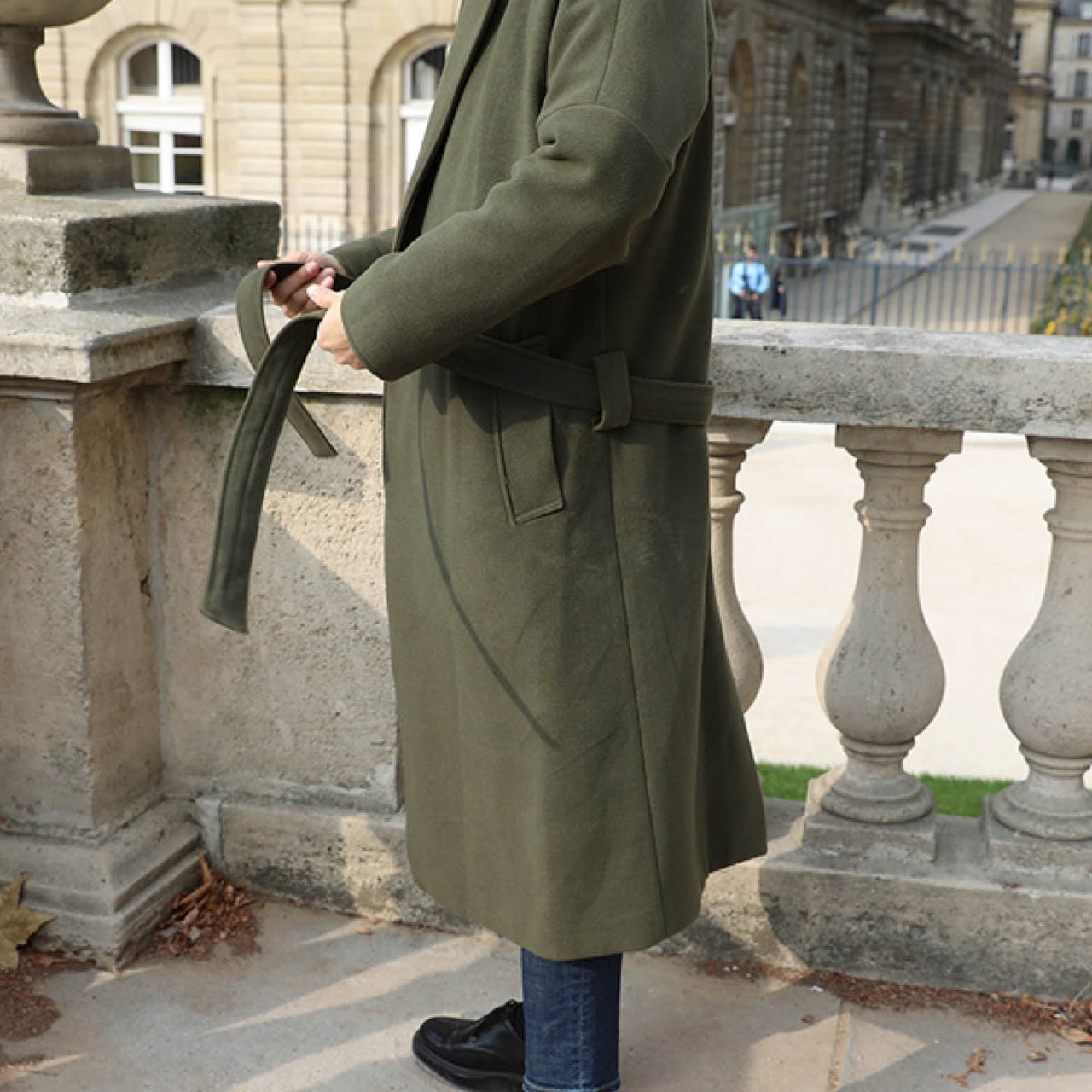 ベルテッドチェスターコート　MT0080001