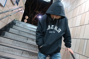 PATRA OLDENGLISH HOODY : BLACKxWHITE