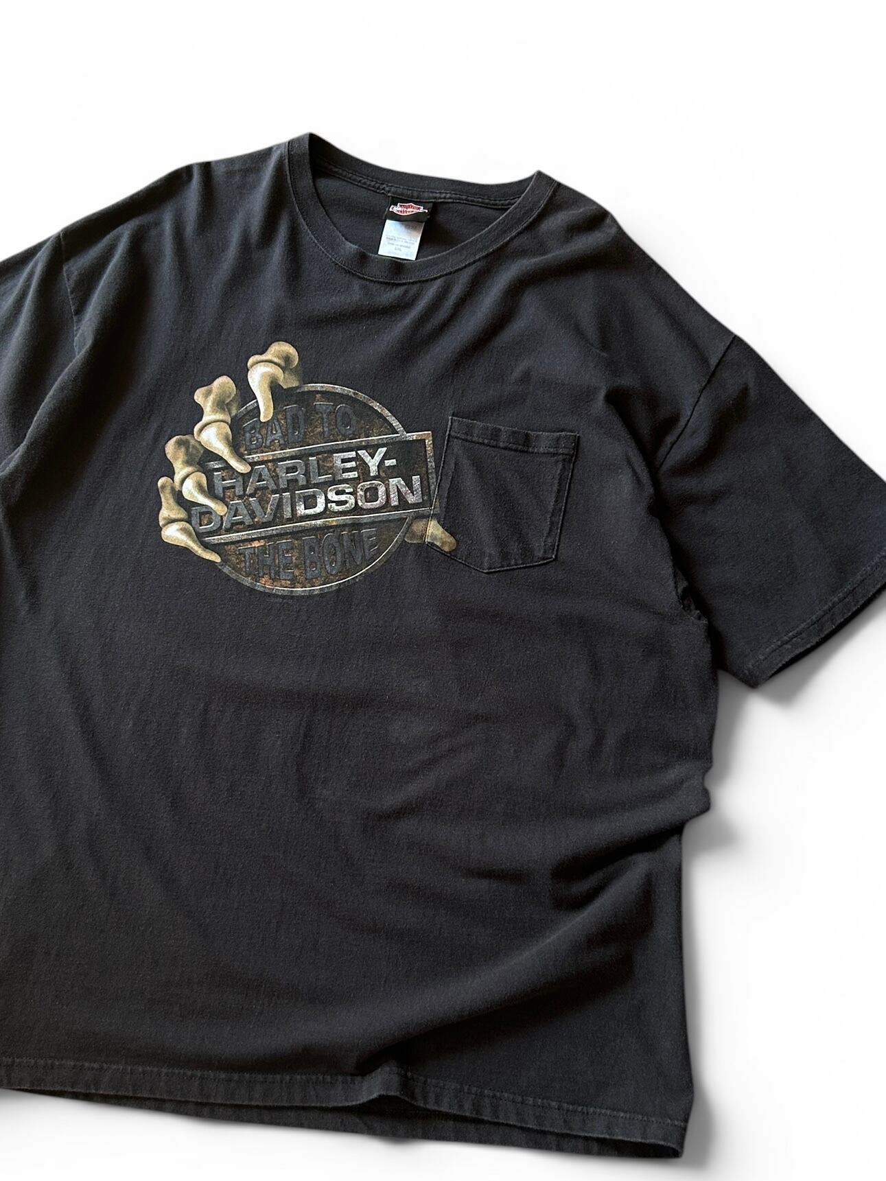 00s 【Independent】 インディペンデント NHS 黒タグ ロンT size.L