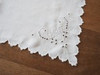 リネンナプキン　イニシャルとハート型刺繍（1） 画像2