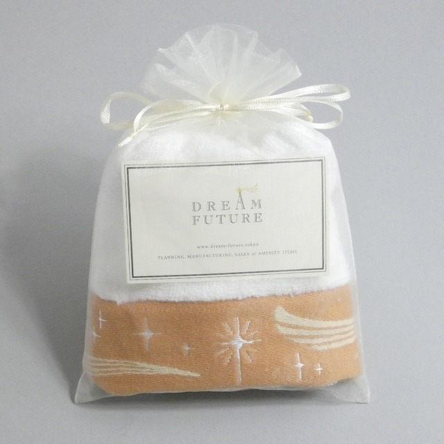 Star Wash Towelオーガンジー巾着袋入り　PURPLE