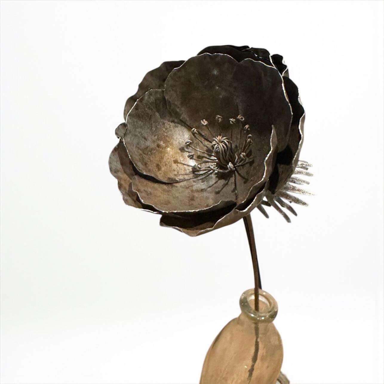 茶道具 色絵 トンボ 蜻蛉 蓋置 加藤利昇 共箱 陶芸 京焼 ふた