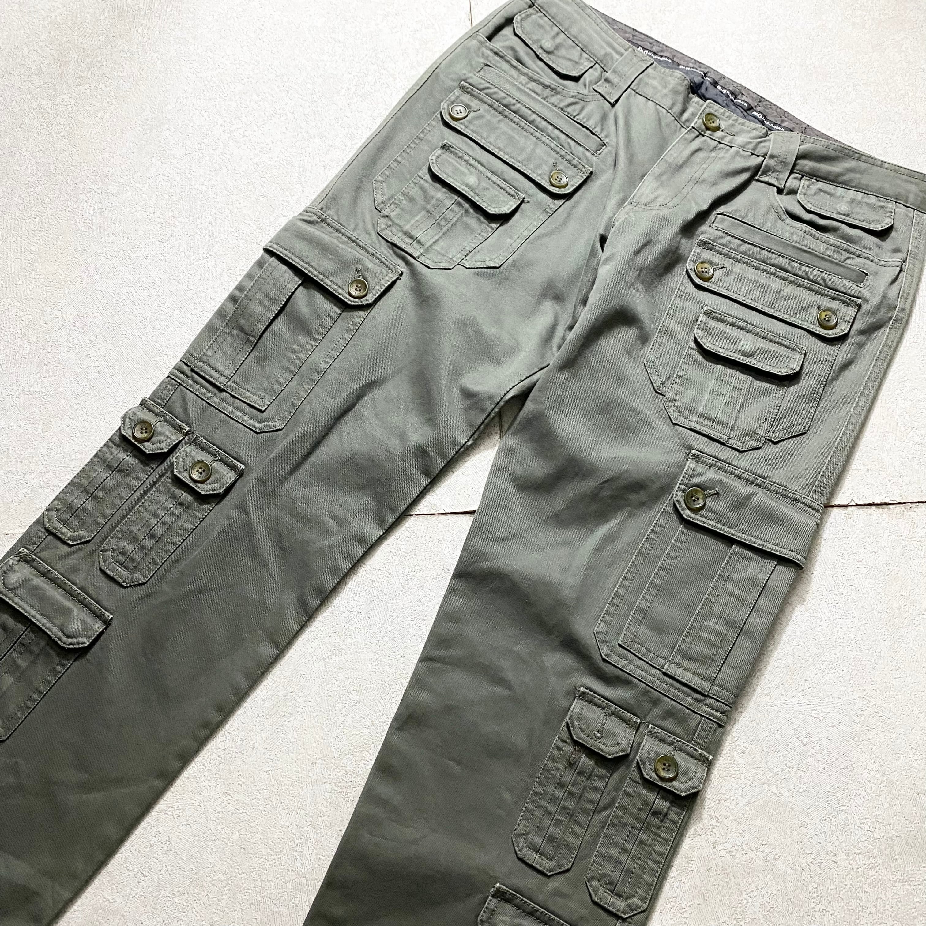 D&G multi-pockets cargo pants | NOIR ONLINE