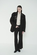 CLANE CORDUROY PANEL MELANGE PANTS