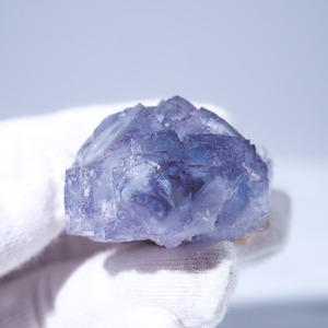 ヤオガンシャン産 フローライト クォーツ 共生 / 原石 標本【H_6】