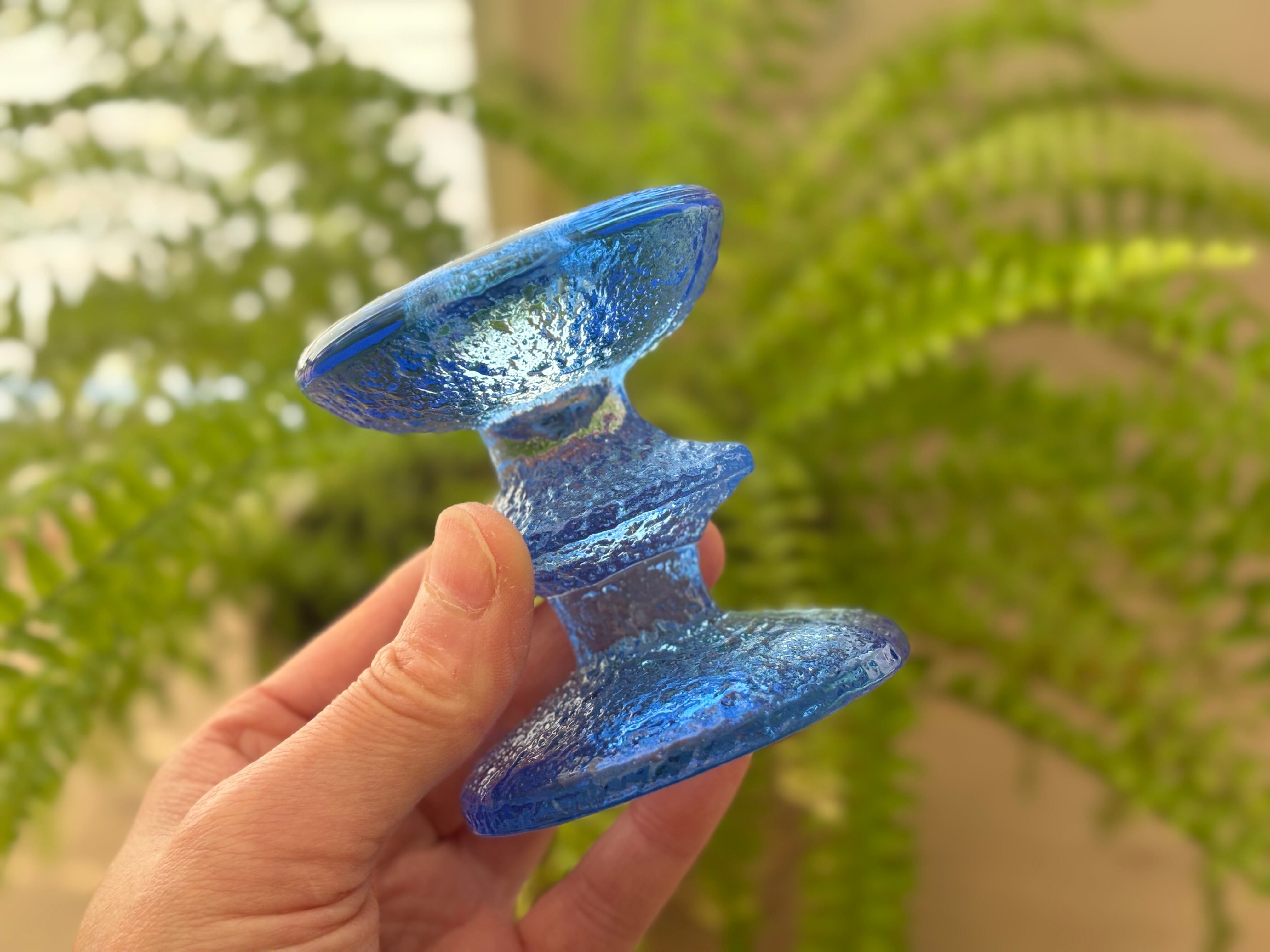 iittala FESTIVO glass vase water blue small | イッタラ