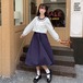 ✞ ♡シャツブラウストップス スタンダードスカート ロング レトロ スクウェア ✞ゴスロリ SM ミリ 甘ロリ クラロリ 和ロリ エレガント 黒ロリ 姫ロリ 華ロリ BB-BB22016186110