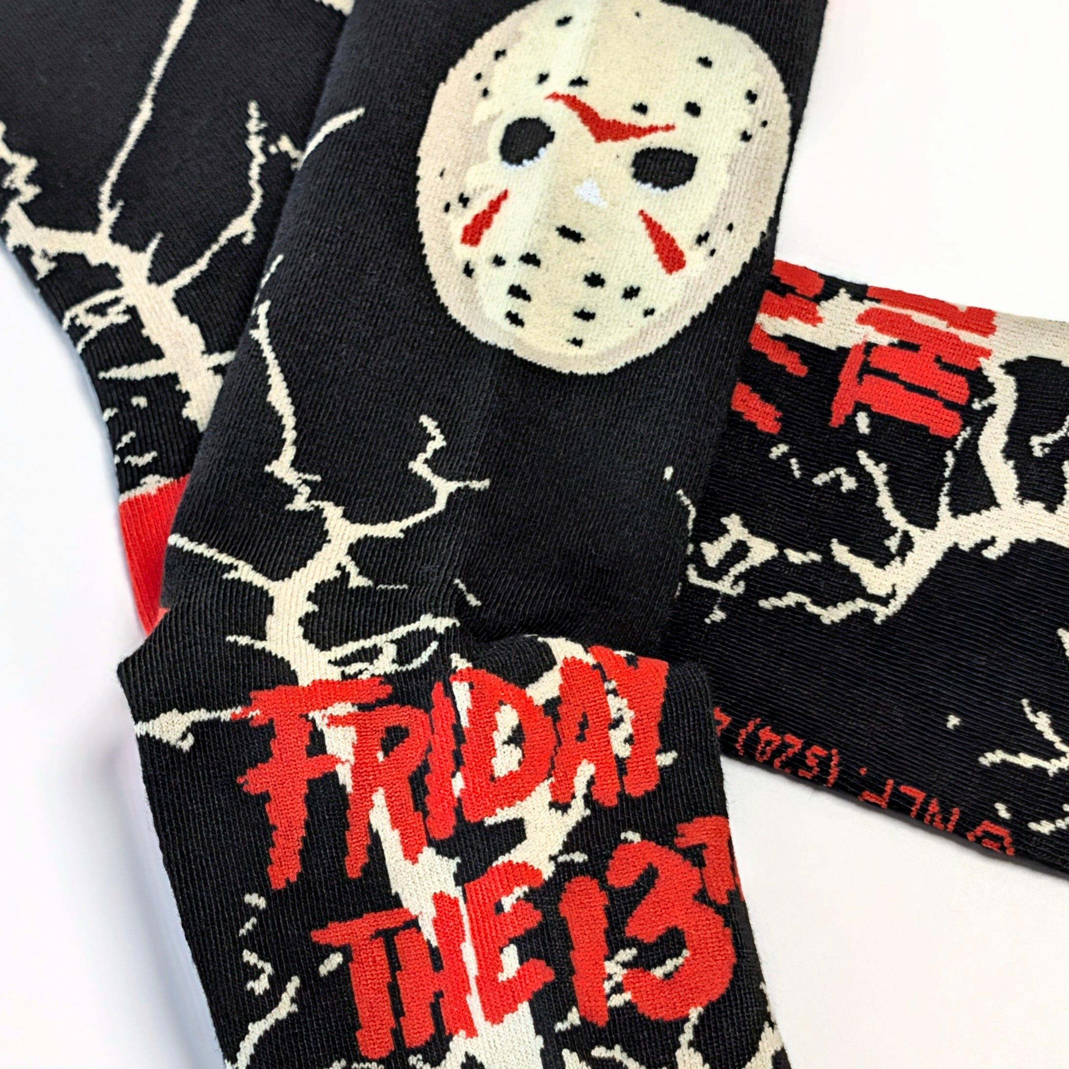 ♧【 crew socks / クルーソックス 】Friday the 13th（ 13日の金曜日 ）『 ジェイソン 』 /  靴下 / ソックス〚アメリカン雑貨 アメトイ〛