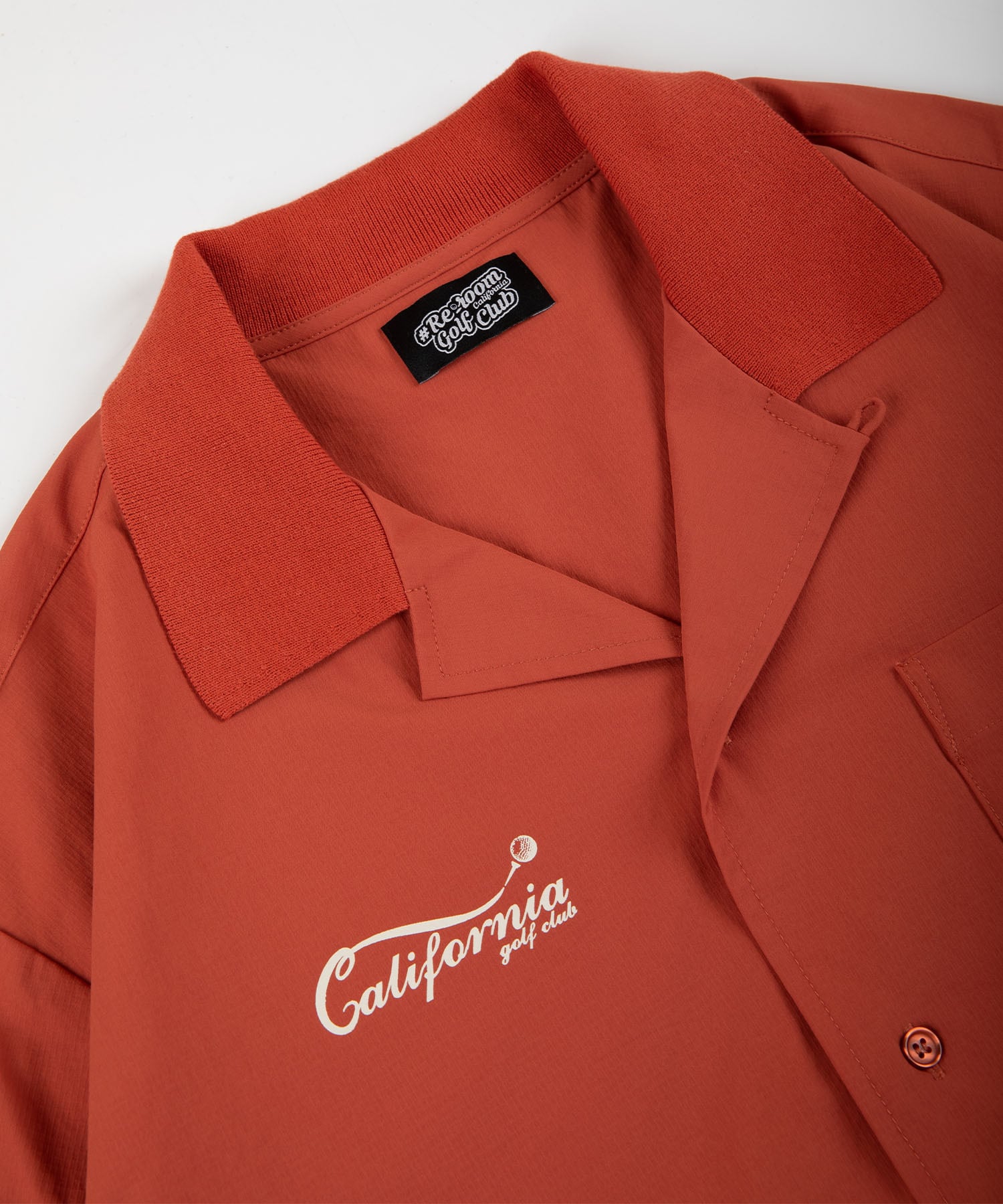 RCGC】KNIT SWITCHING NYRON OPEN COLLAR SHIRTS［RGS001］ | #Re:room