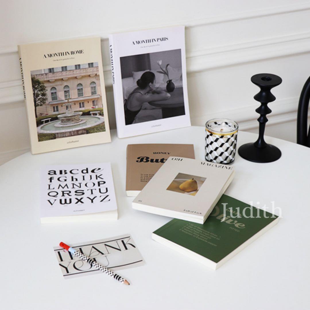 即納】Olive ダミー洋書 ダミーブック 英字 韓国 北欧 海外 雑貨