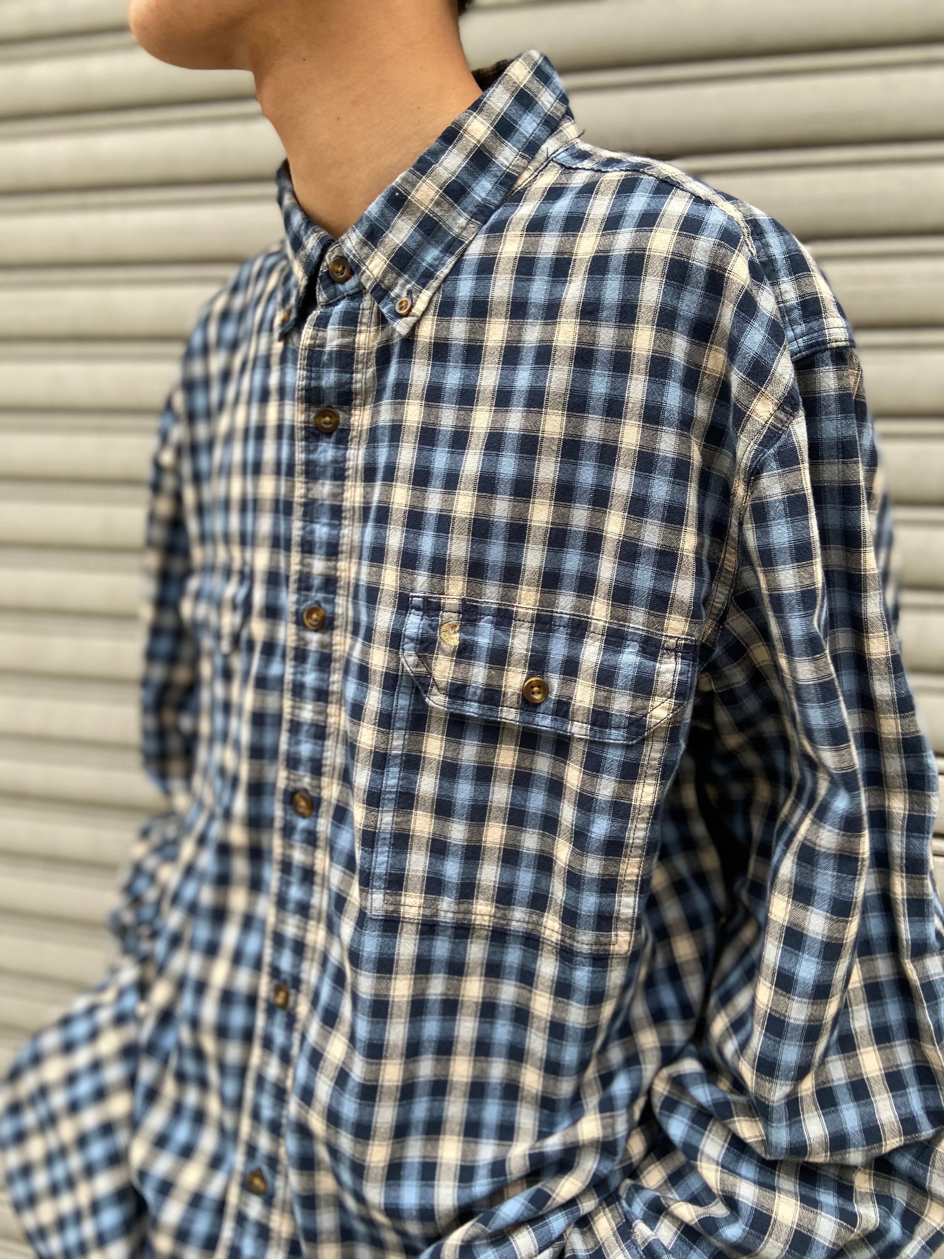 送料無料』Carhartt カーハート チェックシャツ XL ビッグサイズ 