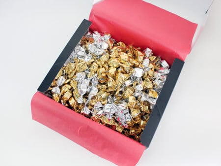 【送料無料】ザクザクダブルツイストチョコレート箱入り（L）800g