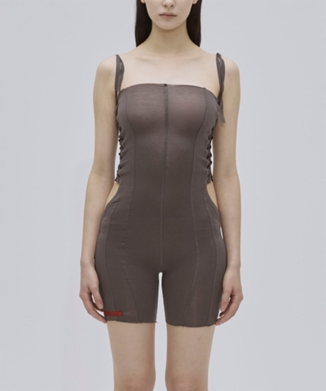 【24AW】MUKCYEN ムッシャン / guaze suit / ボディスーツ - 1