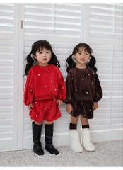 カラー / COLOR / アンサンブルセット / 韓国子供服 / キッズ / 26winter〖取寄〗*5~11号*