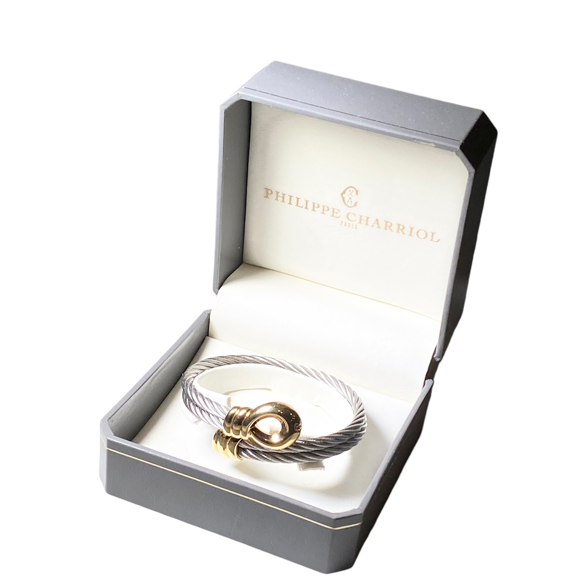 PHILIPPE CHARRIOL wire bracelet | NOIR ONLINE
