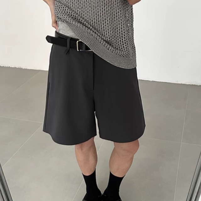 モードルーズシンプルショーツ　0788