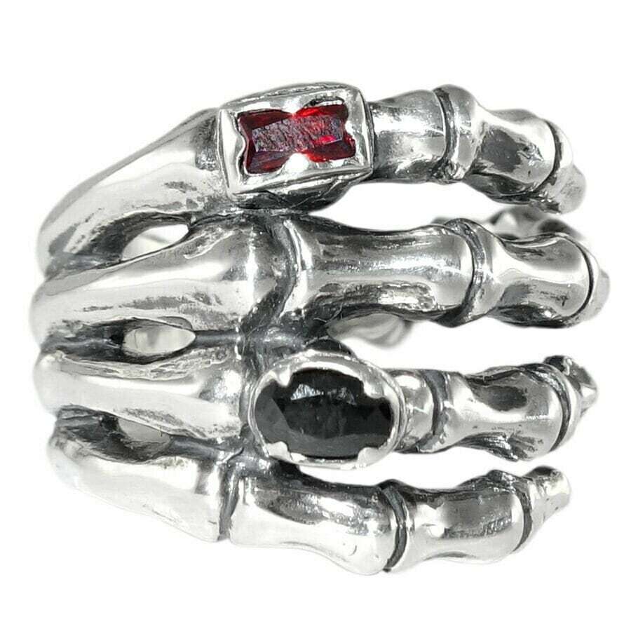 スカルハンドリング2 ACR0312 Skull hand ring II シルバー