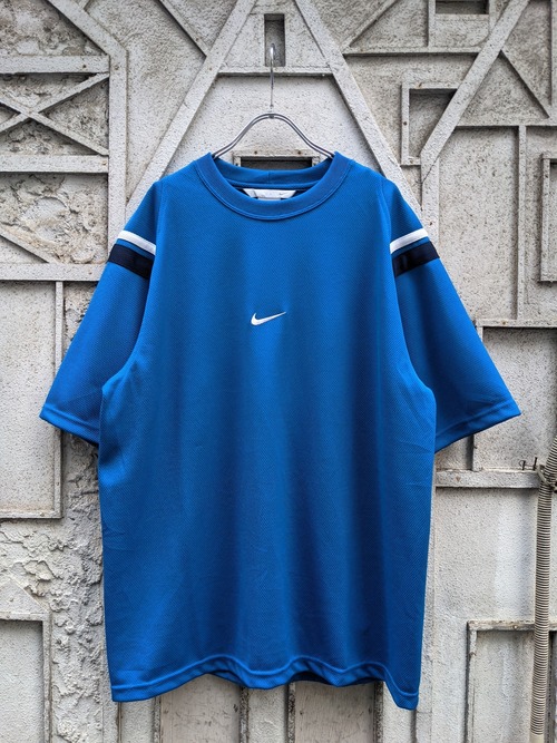 "NIKE" swoosh embroidery polyester tee