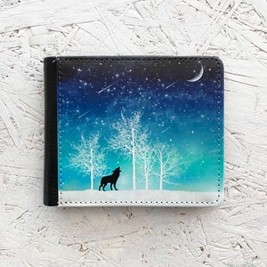 冬の星空 二つ折り財布 / コンパクト財布