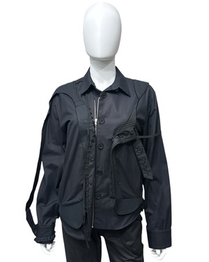 SS2002 HUSSEIN CHALAYAN LAYERED JACKET
