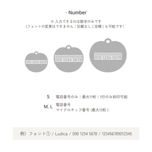 【予約】[ Snugroo ] Name Tag｜Peach（季節限定）