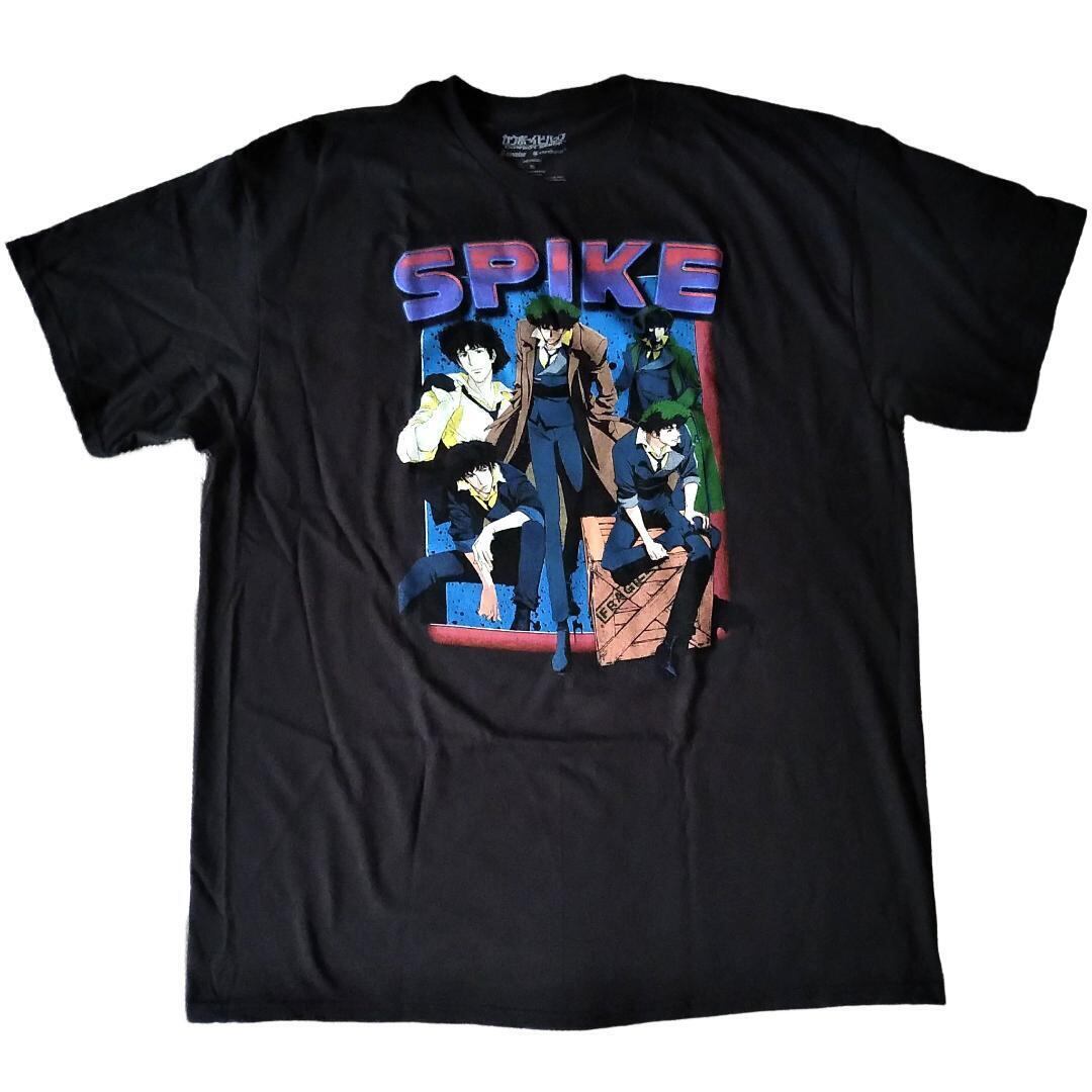 海外公式 カウボーイビバップ Tシャツ XL 黒 アニメTシャツ レトロ 