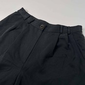 DAKS GOLF ダックス ゴルフ ツータック キュロット ショートパンツ サイズ LL /ブラック系/レディース