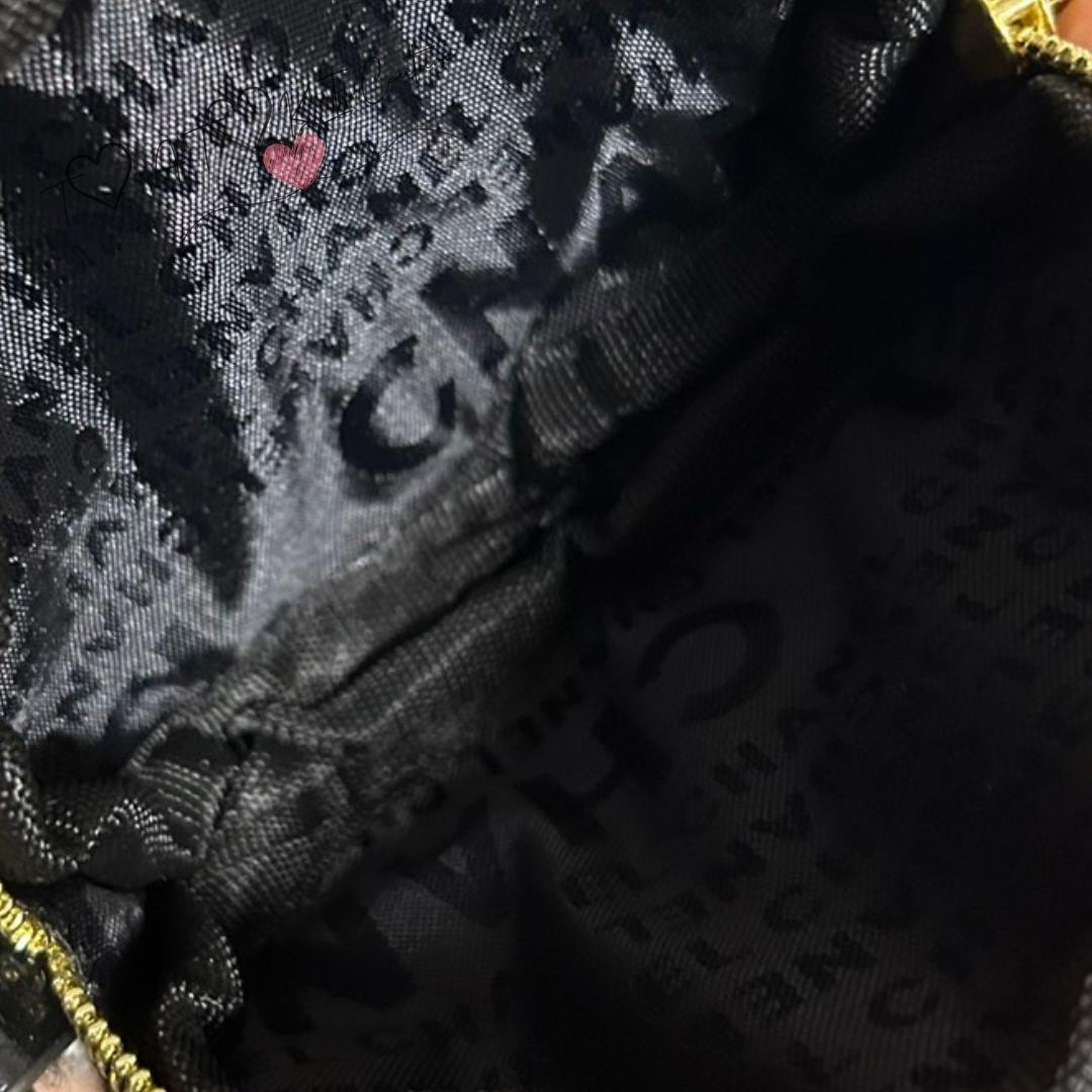 CHANEL// ノベルティミニバッグ コスメバッグ /ブラック ノベルティ】♡CHANEL♡ ブラック スマホポーチ ショルダー ミニバッグ