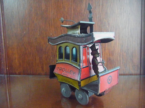 【SOLD OUT】1922年製ゼンマイ式のトロリー Fontaine Fox's Toonerville Trolley  TOONERVILLE TROLLEY