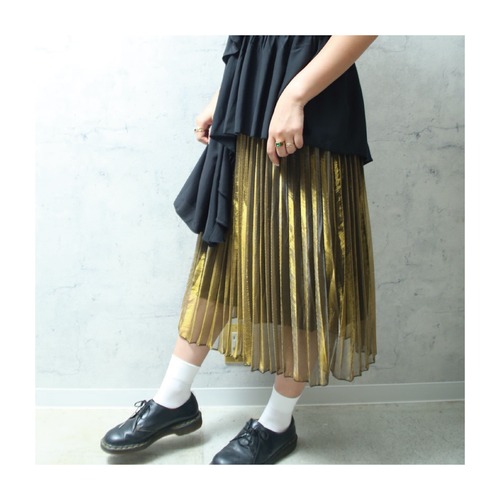 select 12022：metalic skirt