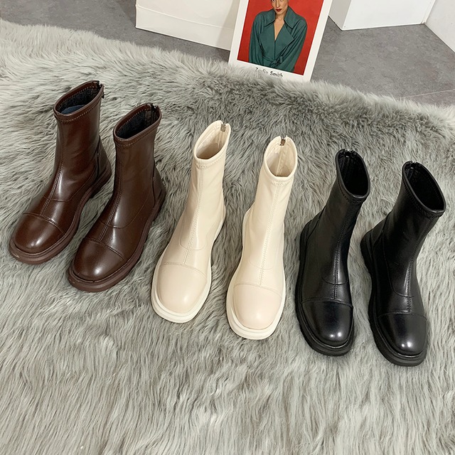 ブーツウィンタースタイルベルベットショート薄手 靴 シューズ コットン 冬物 部族の婦人靴59467235682