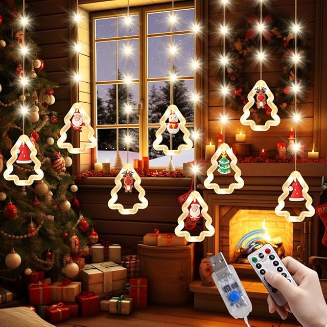 クリスマスライト 1pc 6メートル スノーフレークホワイト ボール