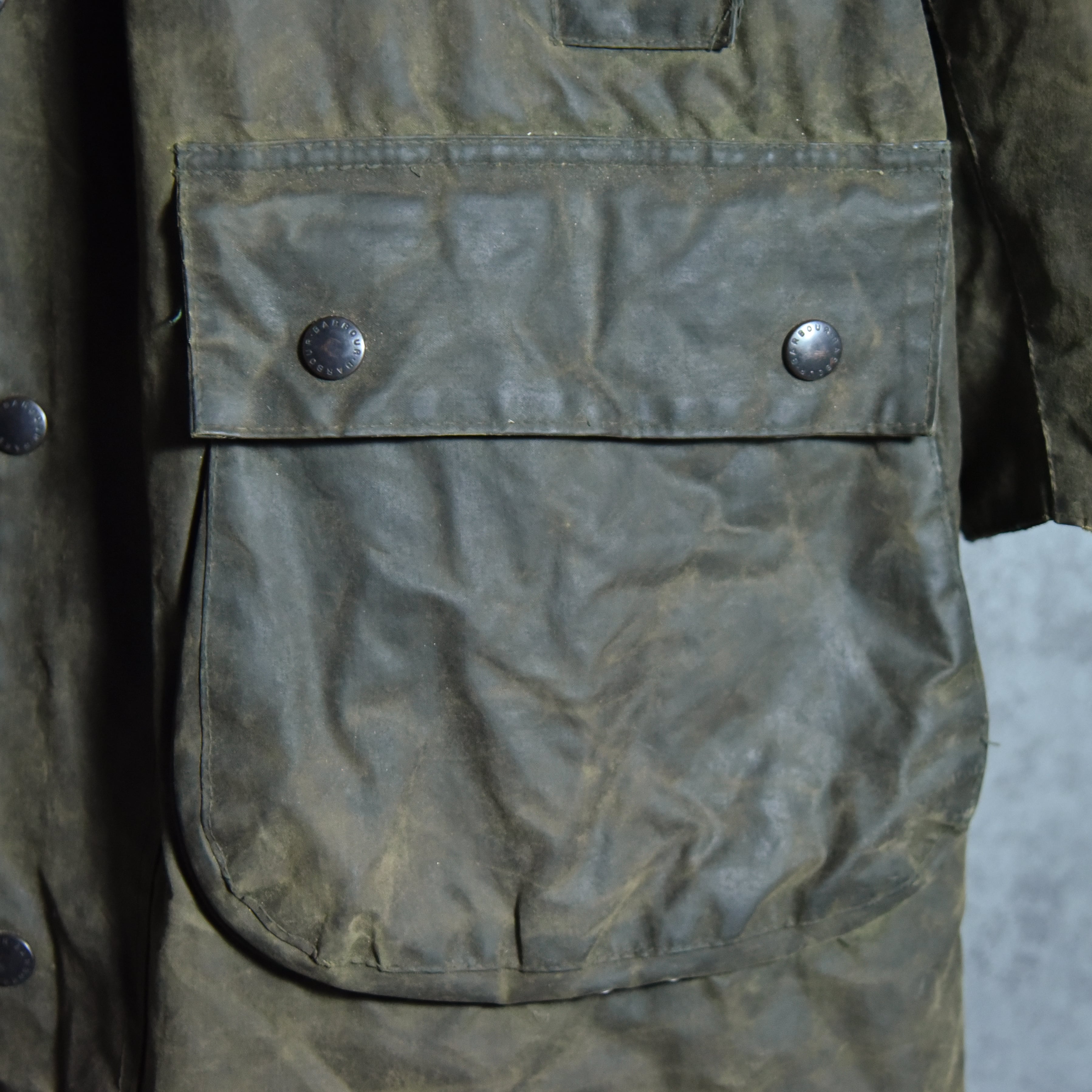90s Barbour NORTHUMBRIA Size40 バブアー ノーザンブリア 3ワラント