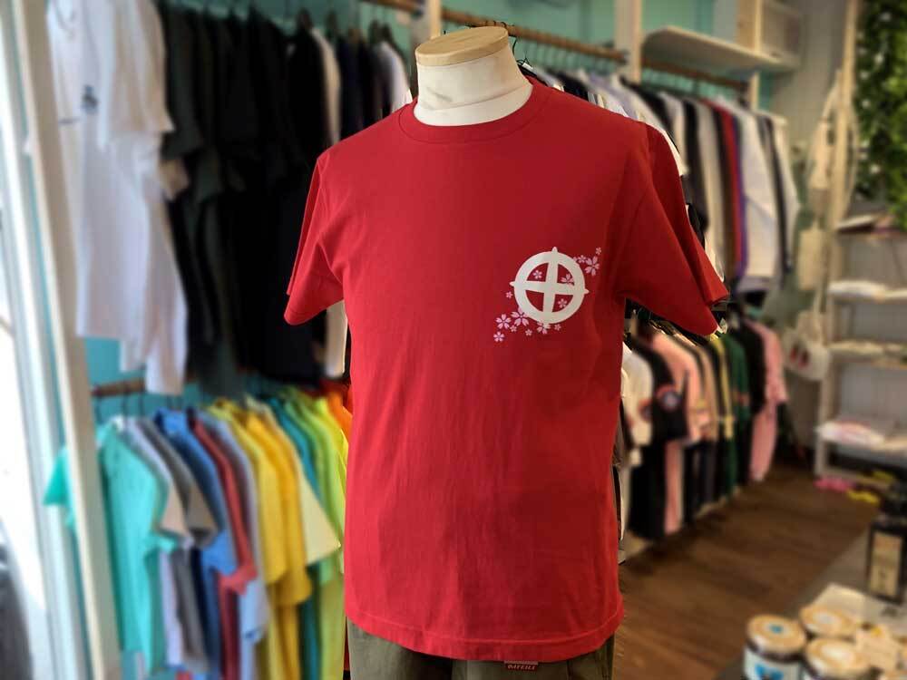 桜吹雪 」 鹿児島Tシャツ 薩摩魂 薩摩 鹿児島 B'z稲葉皓志 Tシャツ