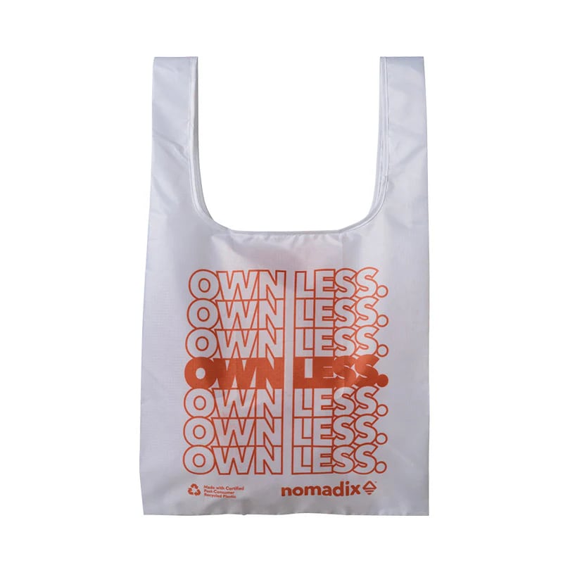 THE NOMADIX(ノマディックス)POCKET TOTE OWN LESS DO MORE ポケットトート エコバッグ