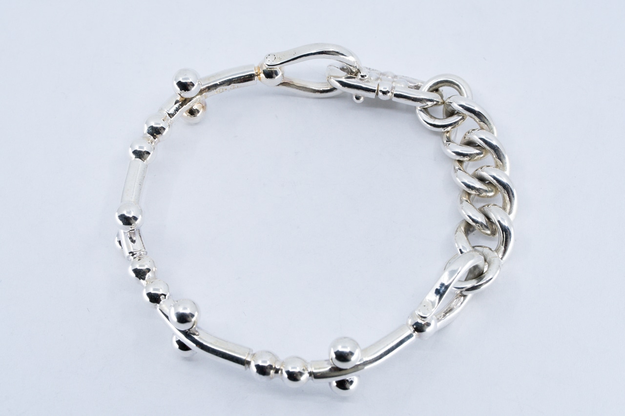 BN-116 BP Cross Junction Bracelet (Gurumetto chain)