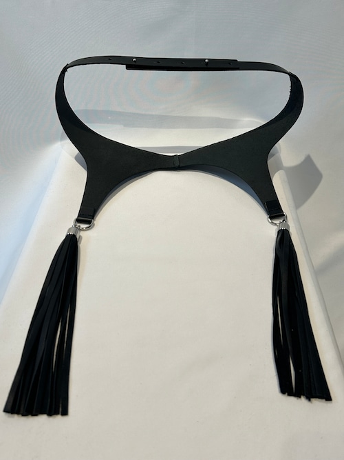 FUMIETANAKA  leather fringe belt