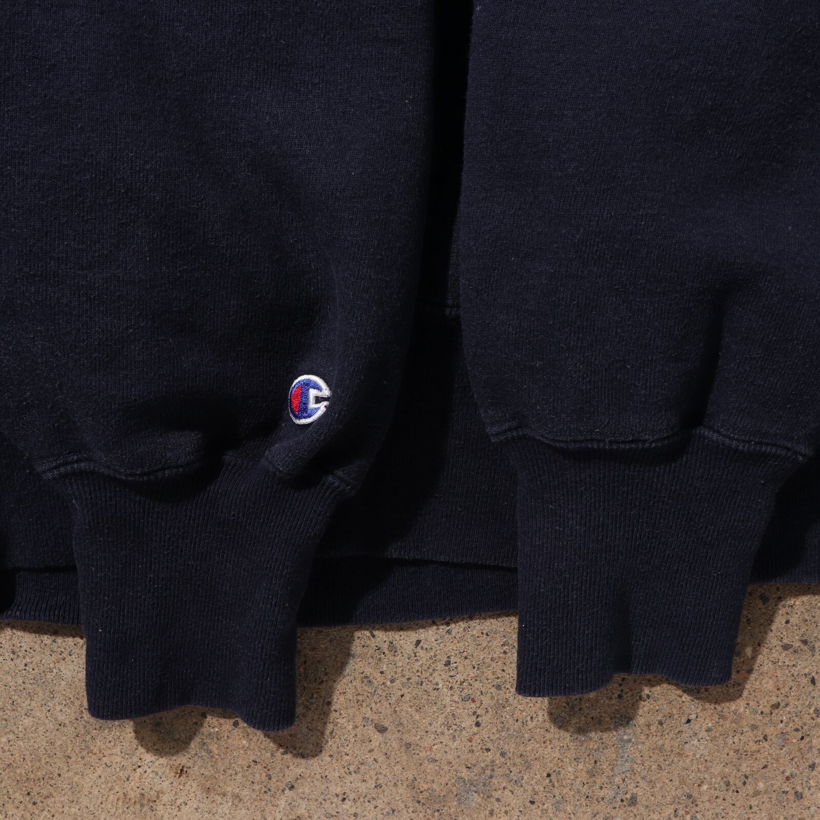 極美品 90s 2XL リバースウィーブ WISCONSIN 紺色 チャンピオン 