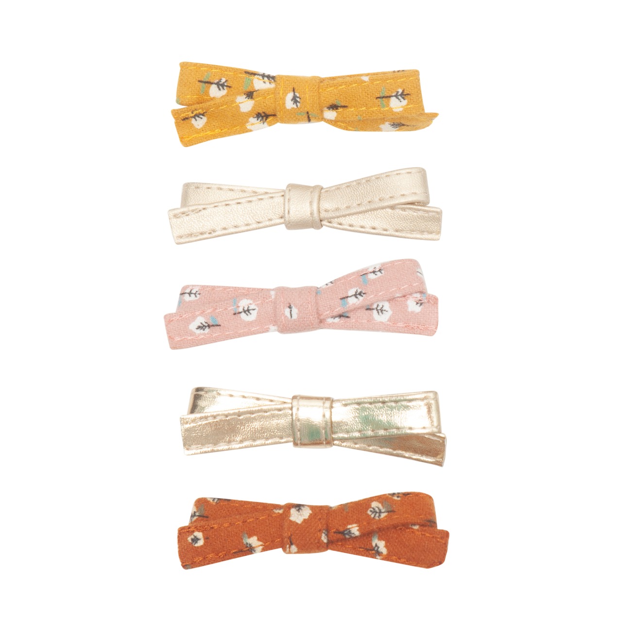 Betty bow clip pack CHESTNUT_132002 61【2026年8/31まで限定SALE】
