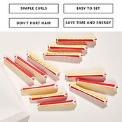 ヘアパーマロッド、12pcsヘアパーマロッドセット、家庭用ヘアアイロンパーマロッドと比較して、スタジオフォーライフフォーライフ