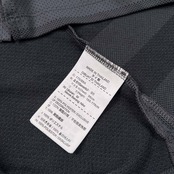 NIKE GOLF ナイキ ゴルフ ボーダー柄 メッシュ 半袖 ドライ Tシャツ カットソー サイズ M /メンズ/グレー