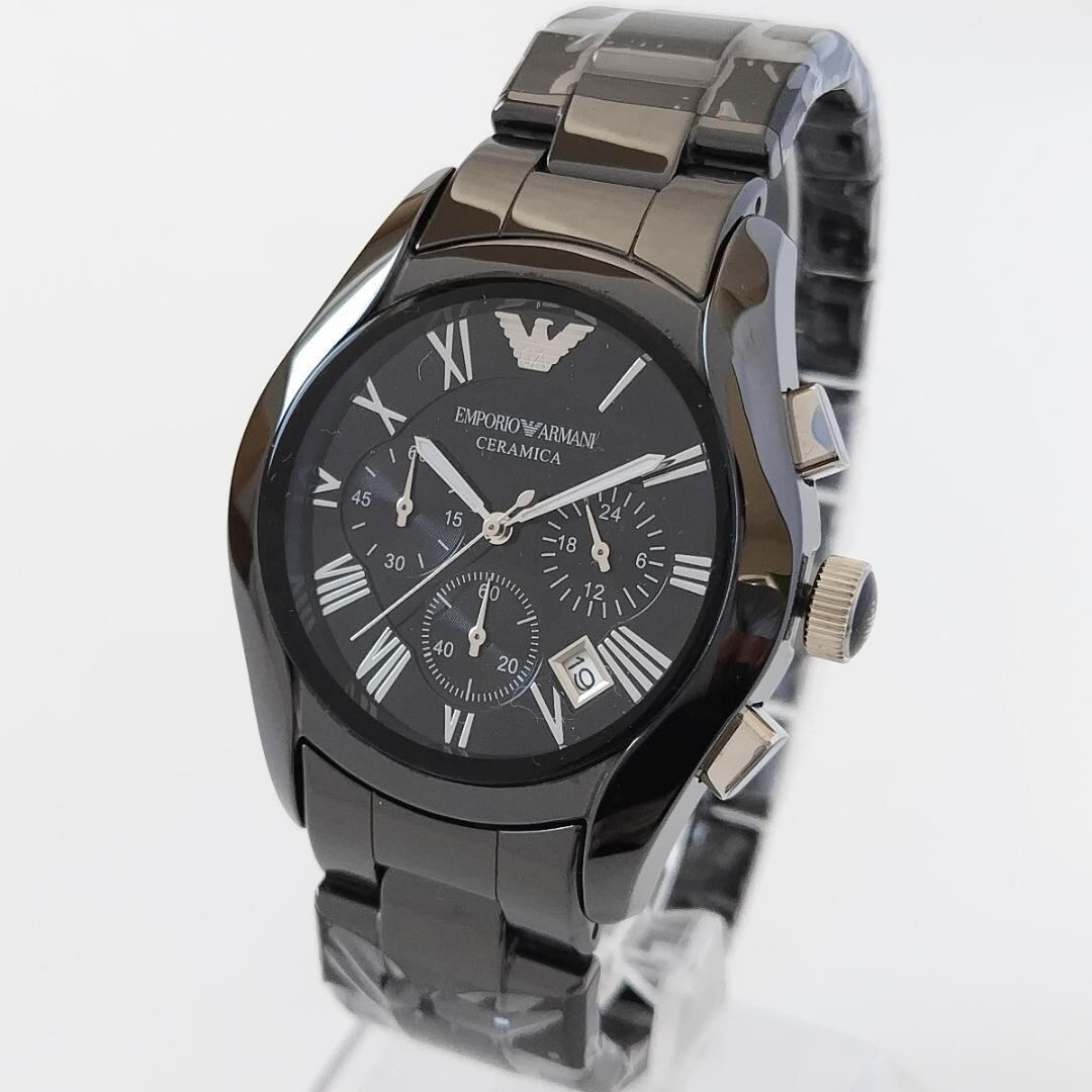 Emporio Armani Ceremica AR1400 ブラック新品エンポリオ・アルマーニ 