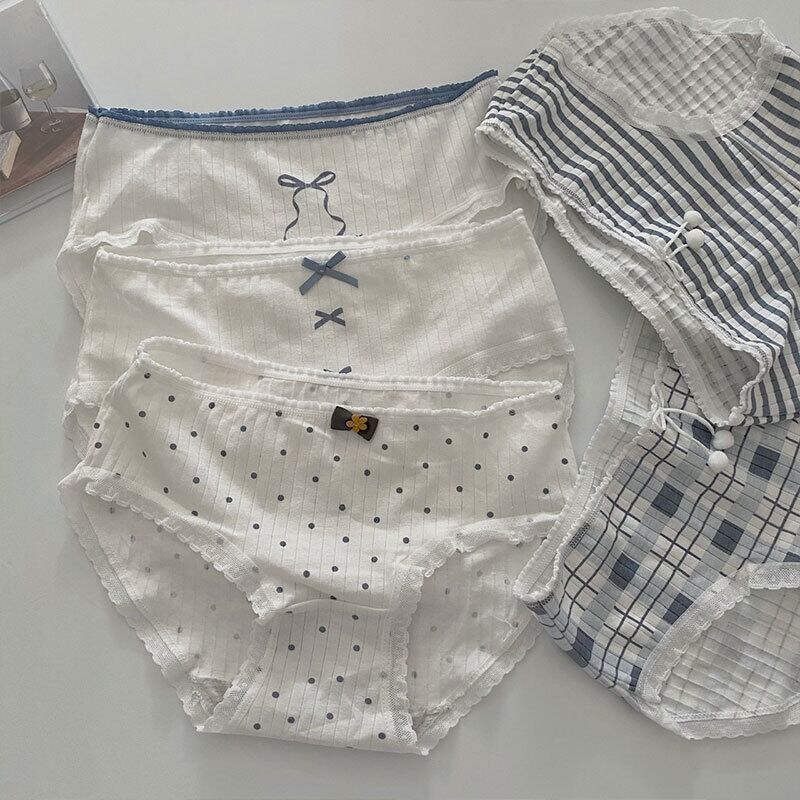 サマーストライプ リボン コットン 夏物 ピュア 萌量不足87970048460