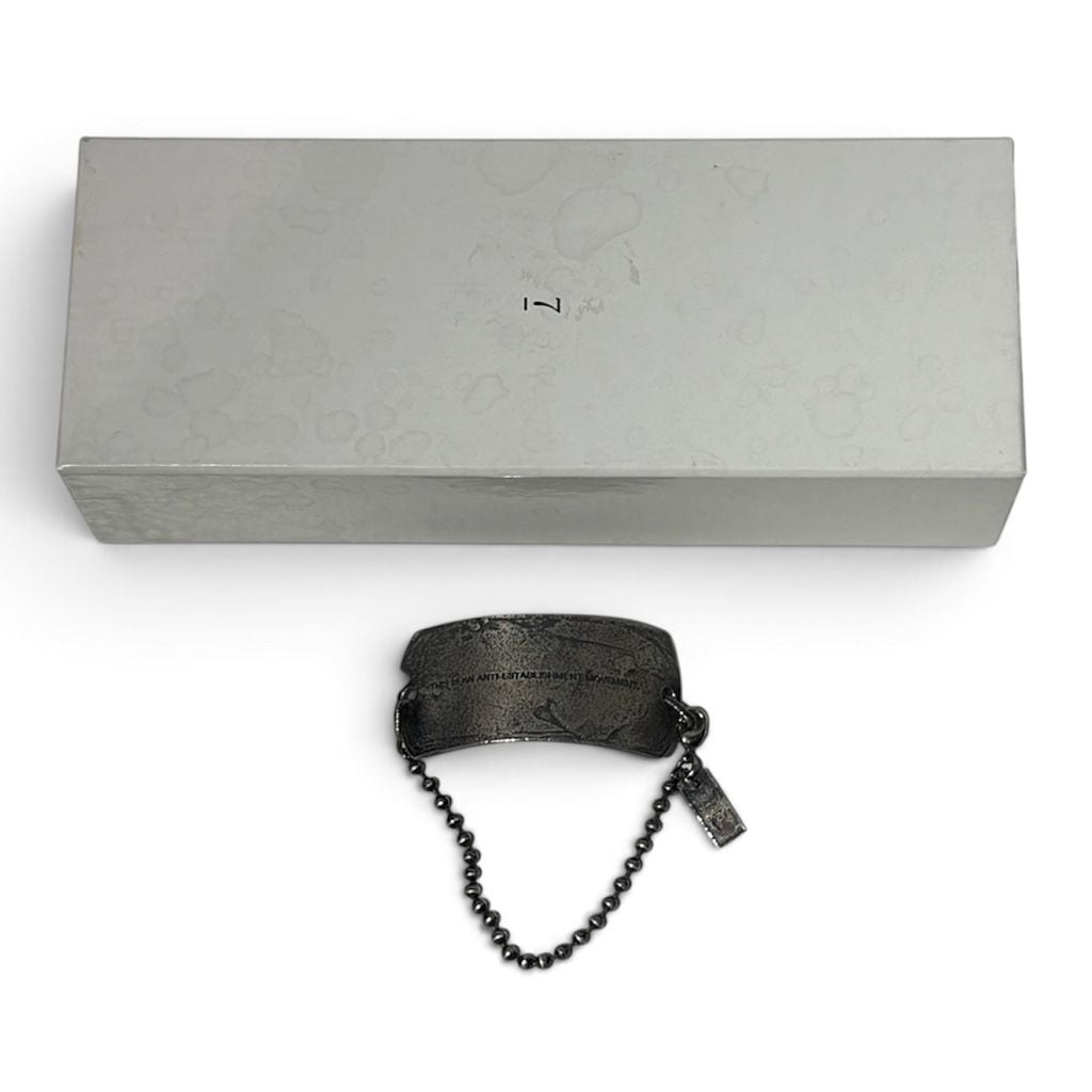 JULIUS ユリウス 25SS Dog Tag Bracelet ブレスレット 899ACU4