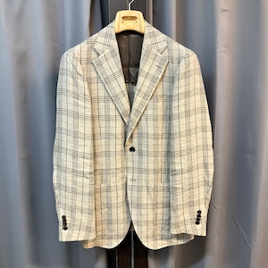 BEAMS F "RING JACKET製" EASY LINEN JACKET《46》