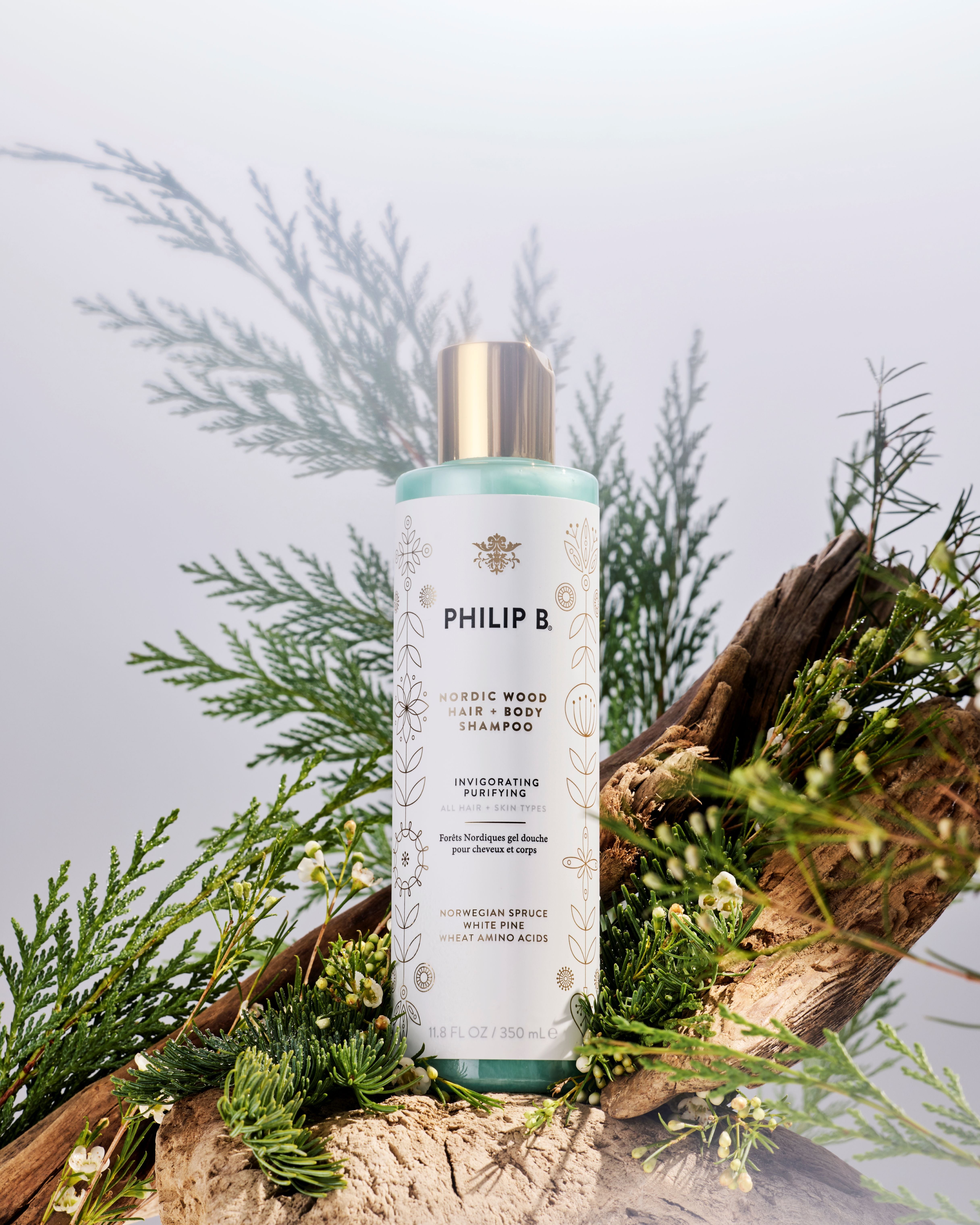 ノーディックウッドヘア＆ボディシャンプー（350mL） | Philip B