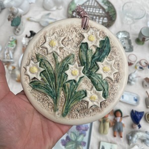 お花の陶板購入用