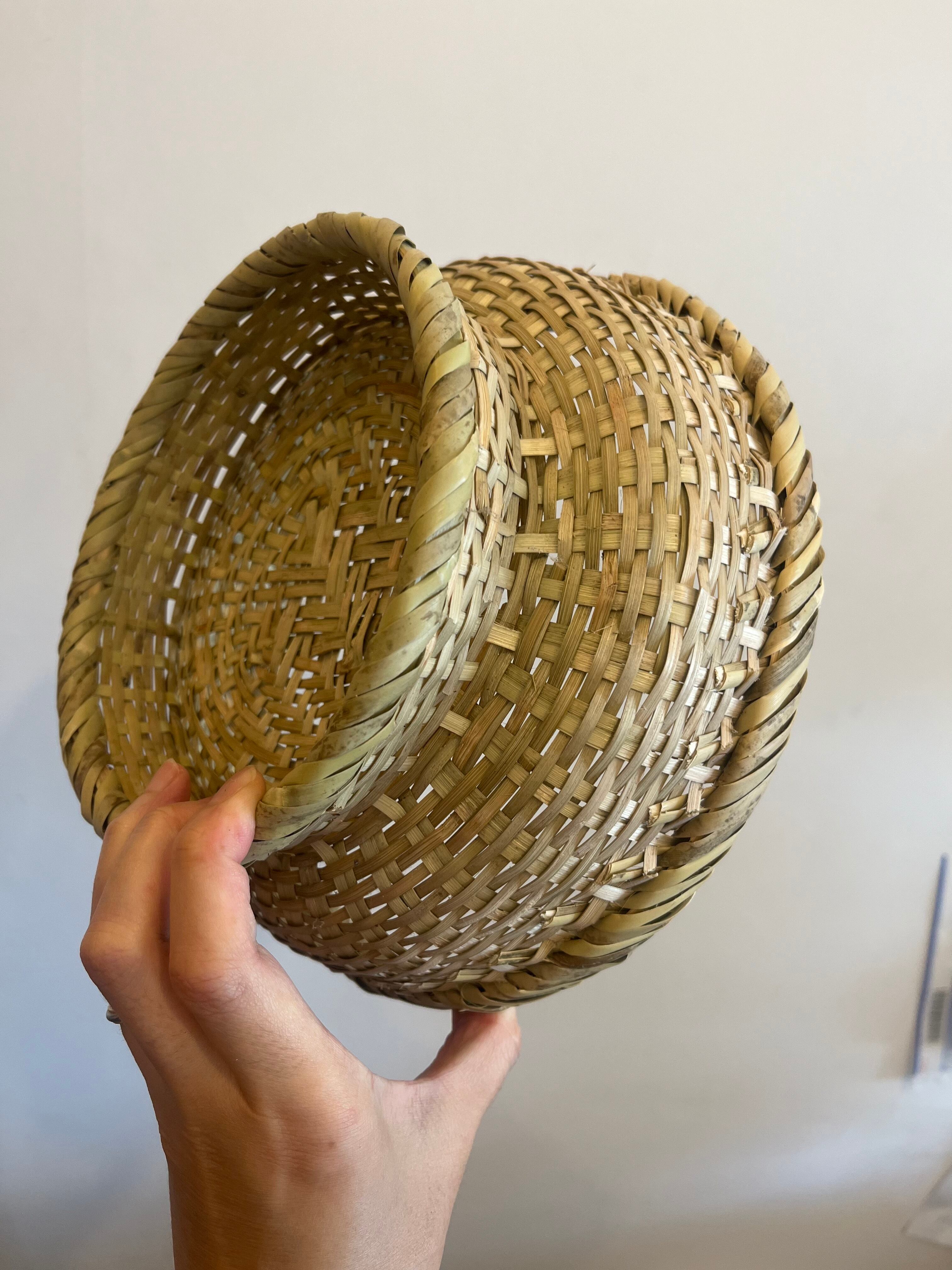 台付き竹ざる（日本製・宮城県） | うつわのわ田