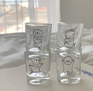 予約【TKNN】Soju Glass《4Pset》